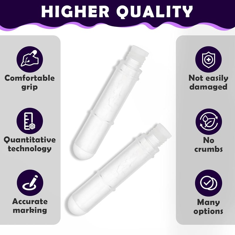 chaseroad 2PCS Sewing Chalk Refill - White - Image 4